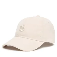 Czapki damskie - Czapka z daszkiem BOSS 50544419 Biały - miniaturka - grafika 1