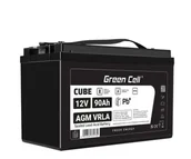 Baterie do zasilaczy awaryjnych UPS - Green Cell Cube AGM VRLA IP54 12V 90Ah AGM12V90AH-J / 5904326375734 - miniaturka - grafika 1