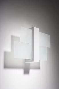 Sollux Lighting Kinkiet FENIKS 1 biały PEACH PUFF - Lampy ścienne - miniaturka - grafika 1