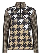 Bluzy damskie - CMP Bluza polarowa w kolorze beżowo-biało-czarnym - miniaturka - grafika 1