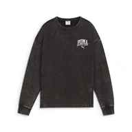 Bluzy damskie - PUMA BLUZA CLASS COMFORT WASHED TR 68503201 r S - miniaturka - grafika 1