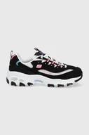 Sneakersy damskie - SKECHERS sneakersy kolor czarny - miniaturka - grafika 1