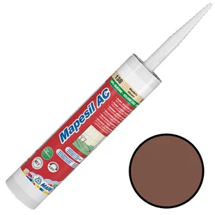 Mapei Silikon sanitarny MAPESIL AC 143 Cynamonowy 310ml - Silikony - miniaturka - grafika 2