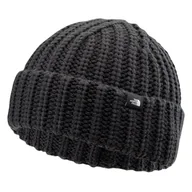 Czapki damskie - Czapka zimowa THE NORTH FACE CHUNKY KNIT WATCHMAN BEANIE NF0A4SI3JK31 – Czarny - miniaturka - grafika 1