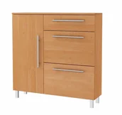 Szafki na buty - Szafka na buty LOCO Messena SM, olcha, 110x110x28 cm - miniaturka - grafika 1