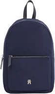 Torebki damskie - Tommy Hilfiger Damski plecak TH Spring AW0AW16871, niebieski (Space Blue), OS, Niebieski (Space Blue), One Size - miniaturka - grafika 1