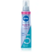 Pianki do mycia twarzy - Nivea Hair Care Styling Pianka do włosów Diamond Volume Care ultra mocna 150ml - miniaturka - grafika 1
