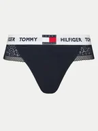 Majtki damskie - Tommy Hilfiger Stringi UW0UW05619 Granatowy - miniaturka - grafika 1