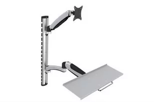 Digitus Ramię naścienne pojedyncze 1xLCD + klawiatura max 27" i 8kg uchylno-obrotowe 360° PIVOT AKDGAVM00150 - Inne akcesoria audio-wideo - miniaturka - grafika 3