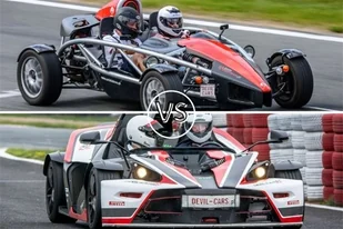 KTM X- Bow vs Ariel Atom - Tor Poznań - Czasopisma - miniaturka - grafika 1