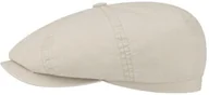 Czapki męskie - Kaszkiet Hatteras Bawełna by Stetson, beżowy, XS (52-53 cm) - miniaturka - grafika 1