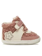 Buty dla dziewczynek - Mayoral Sneakersy 9795 Różowy - miniaturka - grafika 1