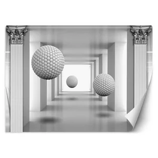 Fototapeta, Kule 3D w tunelu (Rozmiar 400x280) - Fototapety - miniaturka - grafika 1