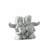 Figurki dekoracyjne - Figurka - Para aniołów z serce - miniaturka - grafika 1