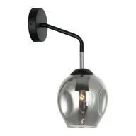 Lampy ścienne - Italux Borgo WL-30843-1 BK+SG WL-30843-1 BK+SG - miniaturka - grafika 1