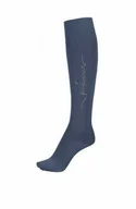 Skarpetki jeździeckie - Pikeur Podkolanówki jeździeckie TUBE Selection SS22 - vintage blue - miniaturka - grafika 1