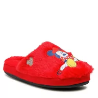 Buty dla dziewczynek - Kapcie Disney Classics AW22-125DSTC-A Red - miniaturka - grafika 1