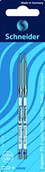 Długopisy - Schneider Wkłady do długopisu Express 75, trwałe w dokumentach, M, niebieskie, 2 szt. w opakowaniu typu blister - miniaturka - grafika 1