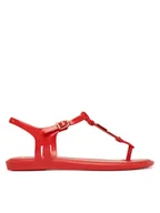 Sandały damskie - Melissa Sandały Solar M Chic Ad. 35907 Czerwony - miniaturka - grafika 1
