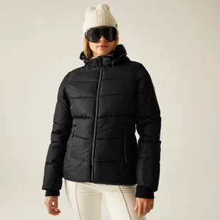 Dare 2b Damska kurtka narciarska Glamourize V Czarny, Rozmiar: 42 - Kurtki i kamizelki sportowe damskie - miniaturka - grafika 1