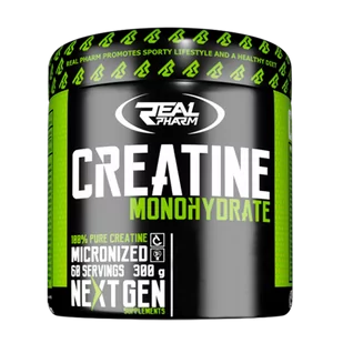 REAL PHARM Creatine Monohydrate - 300g - Orange - Kreatyny - Kreatyna - miniaturka - grafika 1
