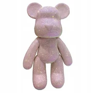 Zabawki kreatywne - DIY MIŚ DIAMENTOWY 53 CM GOLD PURPLE ŚWIĘTA - miniaturka - grafika 1