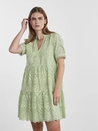 Sukienki - YAS Sukienka letnia Holi 26027163 Zielony Regular Fit - miniaturka - grafika 1