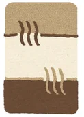 Maty antypoślizgowe - Kleine Wolke 4594231225 Fiesta dywanik łazienkowy poliakryl beżowy, beżowy, 60 x 90 cm 4594231519 - miniaturka - grafika 1