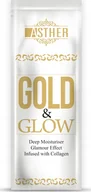 Balsamy i kremy do opalania - Asther UK Gold Glow Aktywator 10szt - miniaturka - grafika 1