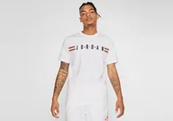 Koszulki męskie - Nike Air Jordan Crew Tee White - miniaturka - grafika 1