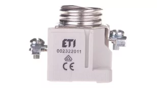 Eti-Polam Gniazdo bezpiecznikowe na szynę 1P E27 DII 25A 500V EZV 25-ZP 002322017 002322017 - Bezpieczniki elektryczne - miniaturka - grafika 1