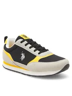 Buty dla chłopców - U.S. Polo Assn. Sneakersy NOBIK013A Czarny - miniaturka - grafika 1