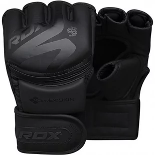 RDX Rękawice MMA T15 Noir Black - Rękawice bokserskie - miniaturka - grafika 1