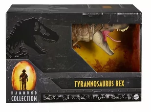 Jurassic Park Jurajski Tyrannosaurus Rex Figurka Hammond Collection Mattel HFG66 - Figurki dla dzieci - miniaturka - grafika 1