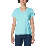 Koszulki i topy damskie - Koszulka damska Columbia Sun Trek Short Sleeve Tee - miniaturka - grafika 1