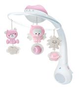 Karuzele dla niemowląt - Infantino, muzyczna karuzelka 3w1, różowa, 4914N - miniaturka - grafika 1