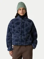Bluzy damskie - The North Face Polar Extreme Pile NF0A8D5X Granatowy Relaxed Fit - miniaturka - grafika 1
