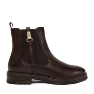 Botki damskie - Botki Lasocki CEO-WB-GINEVRA-19 Brązowy - miniaturka - grafika 1