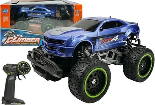 Lean Sport Auto Zdalnie Sterowane R/C Wysokie Koła Niebieskie - Modele zdalnie sterowane - miniaturka - grafika 1