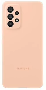 Samsung Silicone Cover do Galaxy A53 5G Awesome Peach EF-PA536TPEGWW - Etui i futerały do telefonów - miniaturka - grafika 1
