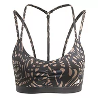 Biustonosze - adidas Yoga Essentials Średnie wsparcie sportowe stanik, Black, XXS - miniaturka - grafika 1