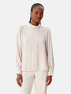 ARTIGLI Bluzka ACBL003228 Écru Regular Fit - Bluzki damskie - miniaturka - grafika 1