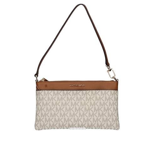 Michael Kors Damski Jet Set Medium Top Zip Cabrio Bransoletka, Wanilia/Żołądź, 21.6 cm x 3.2 cm x 12.1 cm