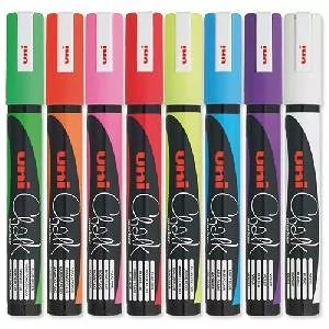 Mitsubishi Uni-Ball PWE5M marker kredowy F804547 - Foliopisy - miniaturka - grafika 1