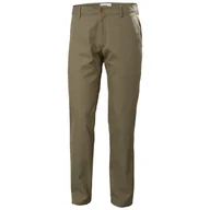 Spodnie męskie - Męskie Spodnie HELLY HANSEN DOCK CHINOS 34274_746 – Brązowy - miniaturka - grafika 1