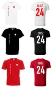 Koszulki sportowe męskie - Koszulka Polska Bartosz SLISZ 24 jr - miniaturka - grafika 1