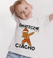 Koszulki dla dziewczynek - Koszulka dla chłopczyka na Mikołajki - ŚWIĄTECZNE CIACHO - miniaturka - grafika 1