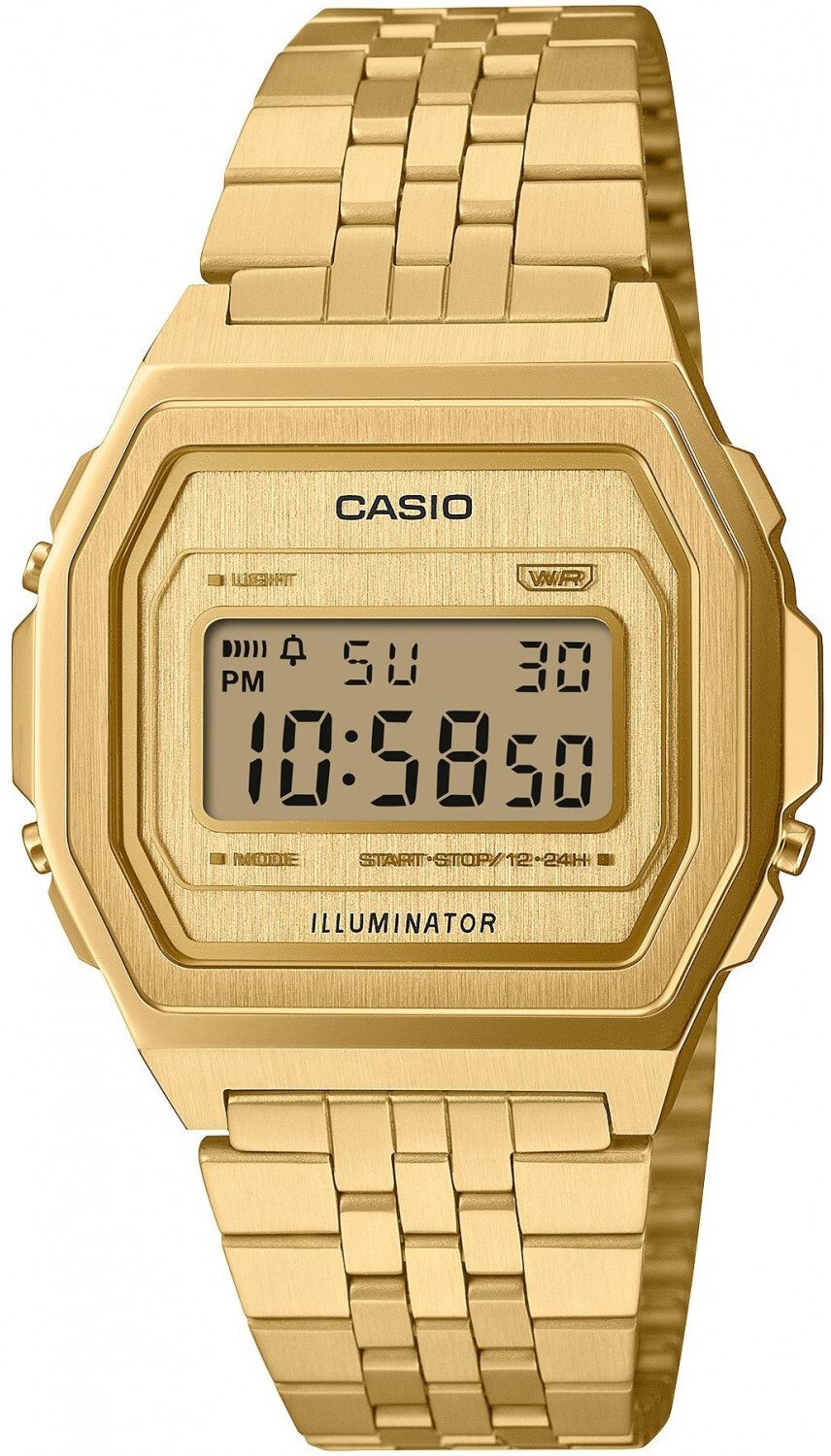 Zegarek męski Casio A1000G-9EF złoty