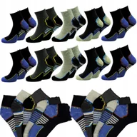 Skarpetki męskie - 10 x Skarpetki Męskie Skarpety STOPKI Sportowe Krótkie Bawełniane 40-42 - miniaturka - grafika 1