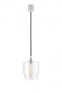 Lampy sufitowe - Kaspa Lampa wisząca Longis IV czarny przewód 10552109 - miniaturka - grafika 1